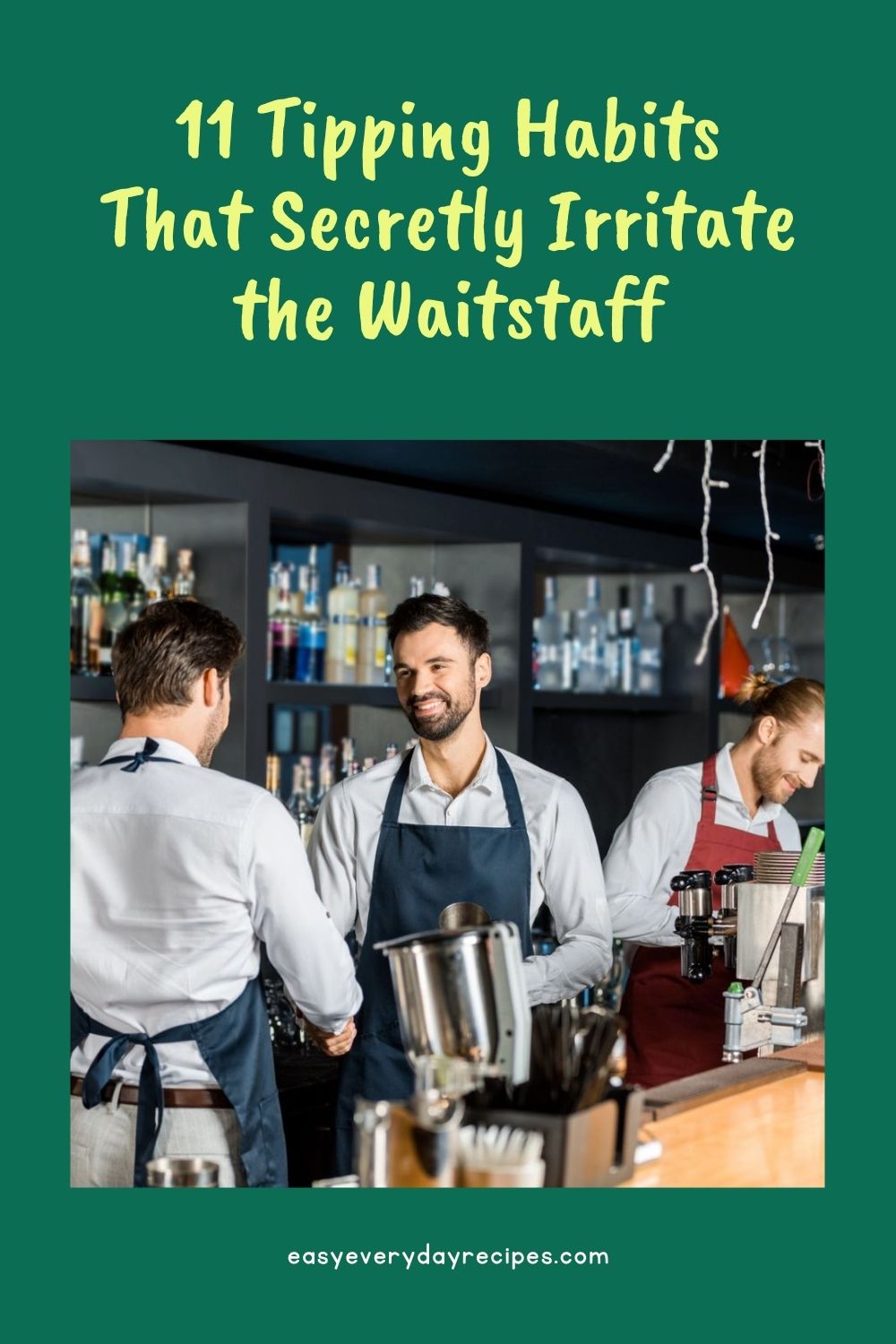 11 Tipping Habits That Secretly Irritate the Waitstaff pin 1