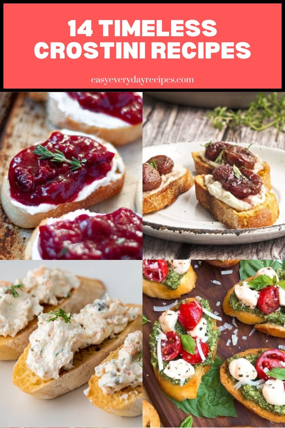14 Timeless Crostini Recipes That Are Better Than A Bread Basket 20 14 Timeless Crostini Recipes pin
