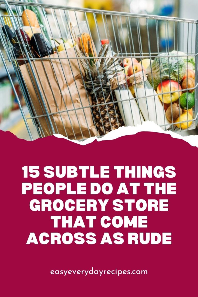 15 Subtle Things People Do At The Grocery Store That Come Across As ...