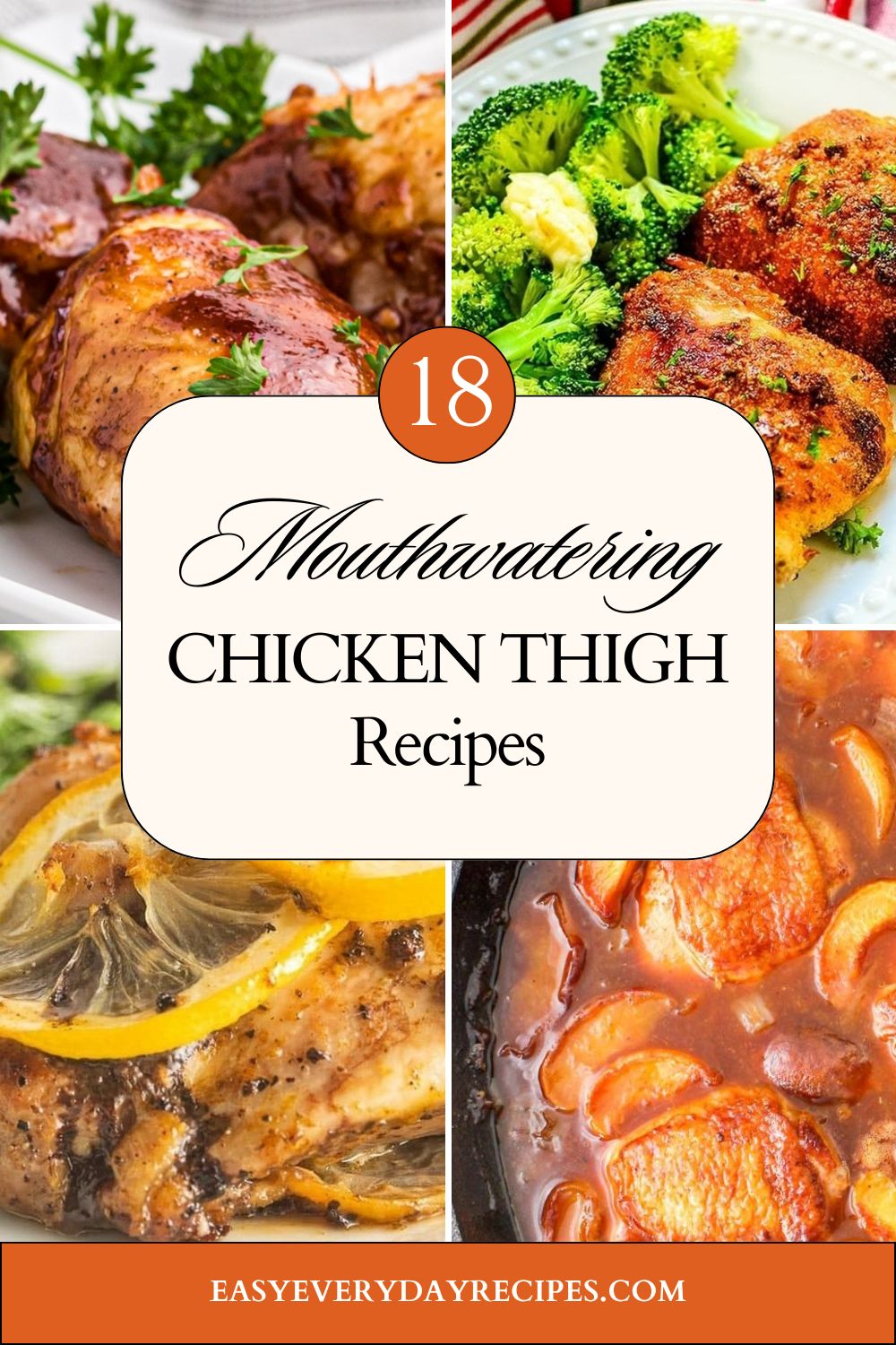 18 Mouthwatering Chicken Thigh Recipes 4 18 Mouthwatering Chicken Thigh Recipes pin