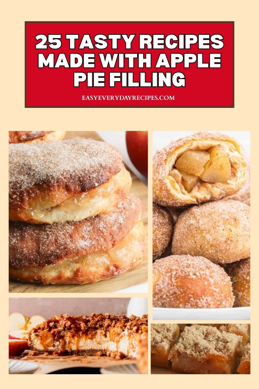 25 Tasty Recipes Made With Apple Pie Filling pin 1
