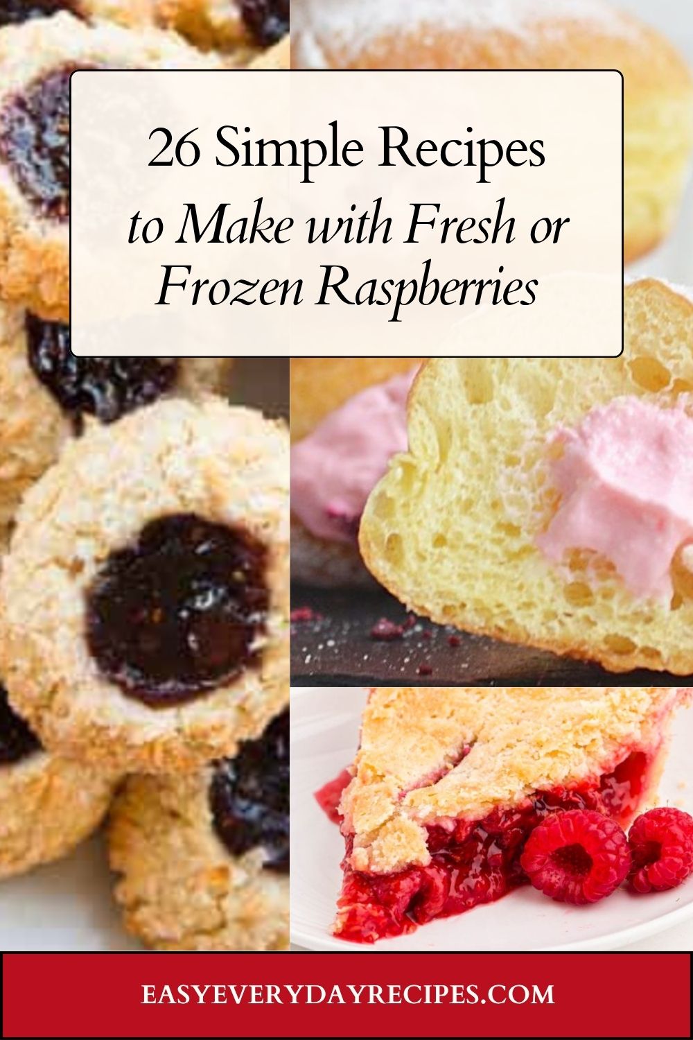 26 Simple Recipes to Make with Fresh or Frozen Raspberries 32 26 Simple Recipes to Make with Fresh or Frozen Raspberries pin
