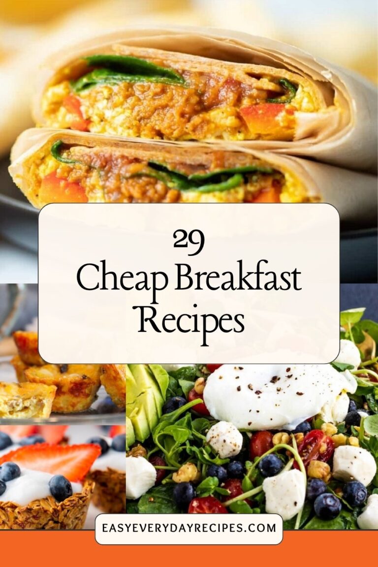 29 Cheap Breakfast Recipes To Help You Eat Well For Less | Easy ...