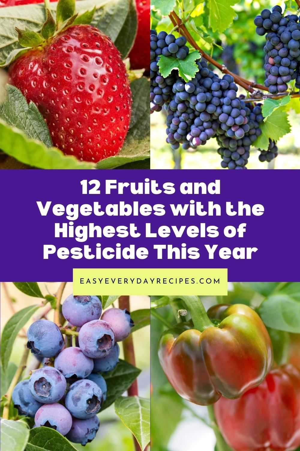 12 Fruits and Vegetables with the Highest Levels of Pesticide This Year 17 12 Fruits and Vegetables with the Highest Levels of Pesticide This Year pin 1