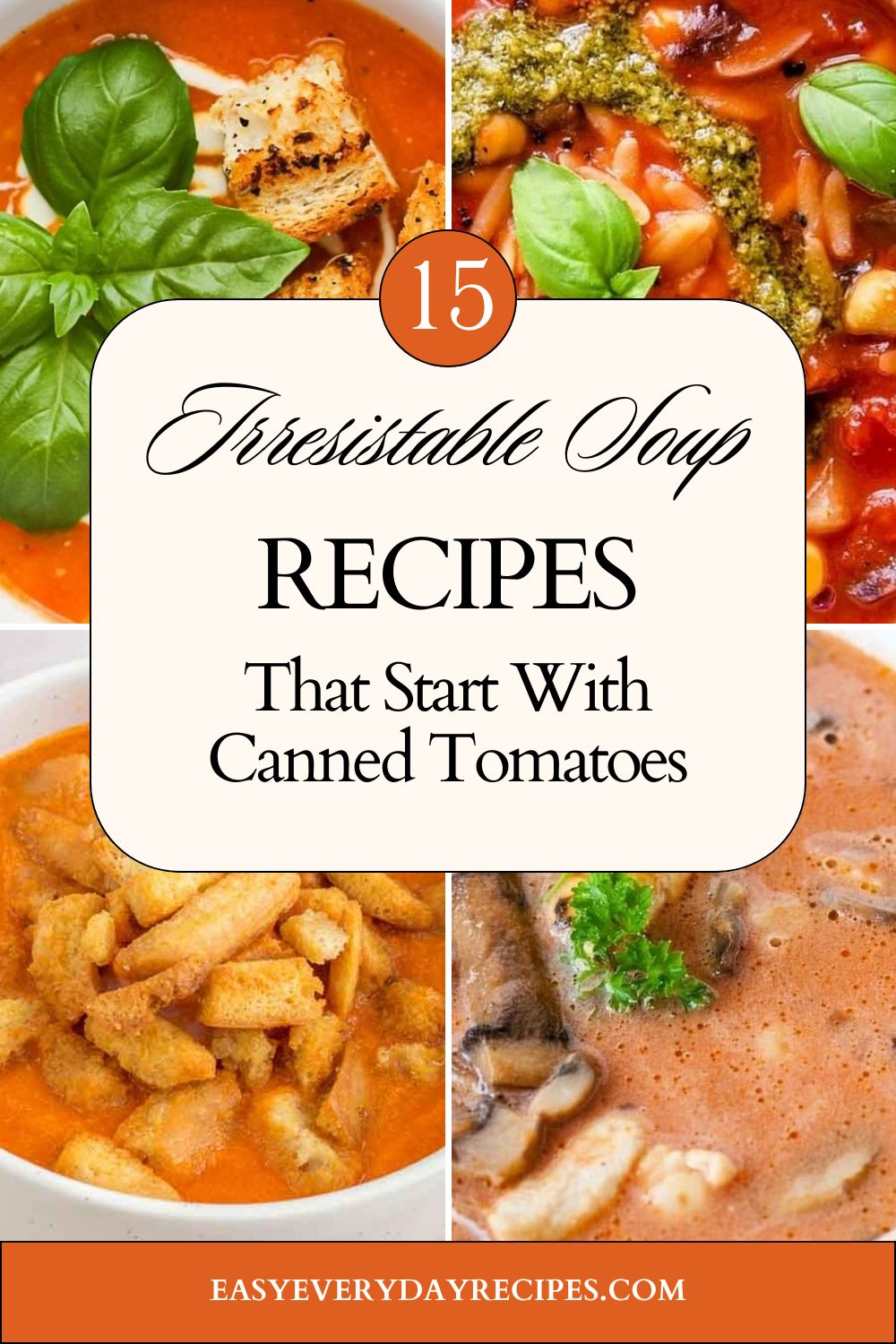 15 Irresistable Soup Recipes That Start With Canned Tomatoes 4 15 Irresistable Soup Recipes That Start With Canned Tomatoes pin