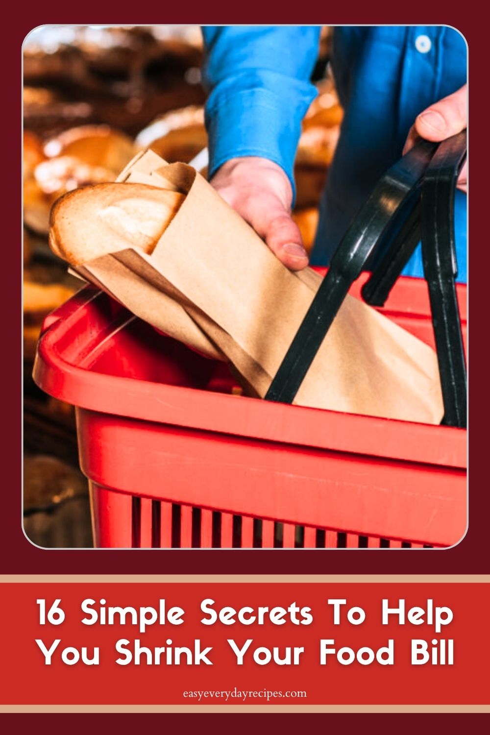 16 Simple Secrets To Help You Shrink Your Food Bill pin 2