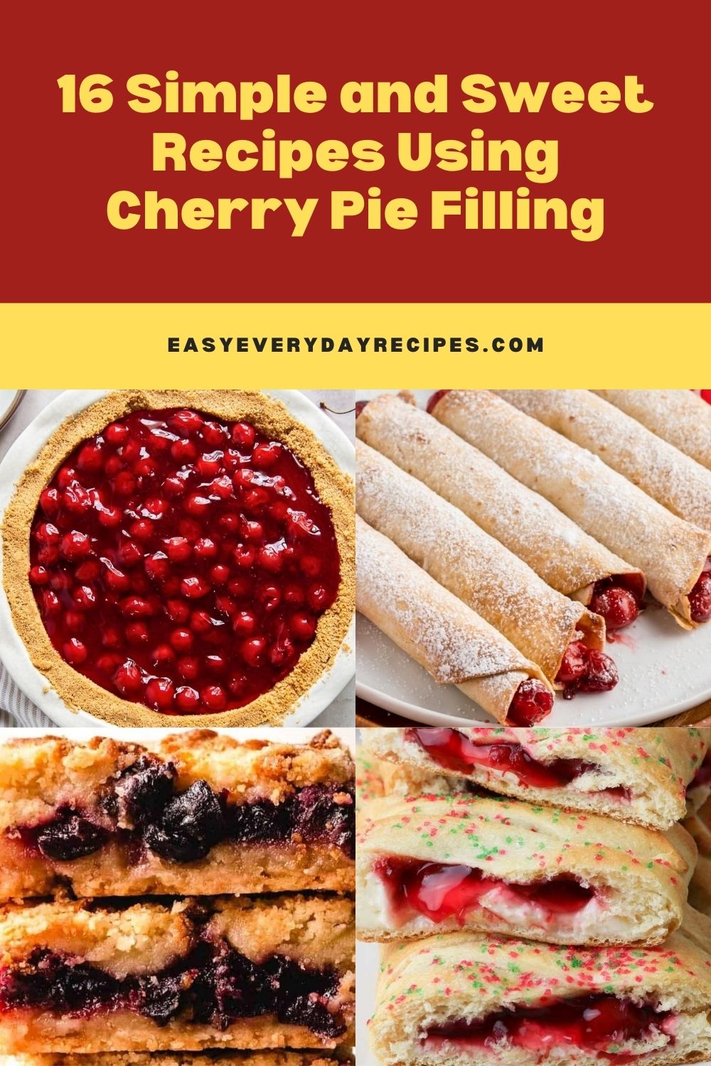 16 Simple and Sweet Recipes Using Cherry Pie Filling 9 16 Simple and Sweet Recipes Using Cherry Pie Filling pin