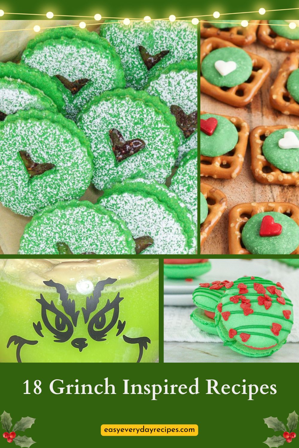 18 Grinch Inspired Recipes To Make Even the Grouchiest Person Crack a Smile 23 18 Grinch Inspired Recipes pin