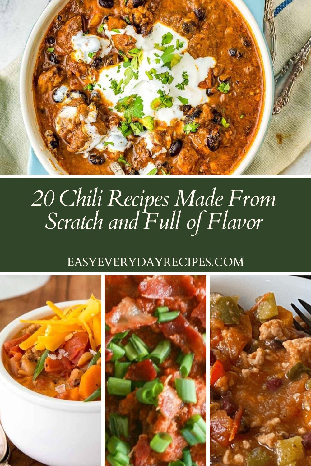 20 Chili Recipes Made From Scratch and Full of Flavor 24 20 Chili Recipes Made From Scratch and Full of Flavor pin