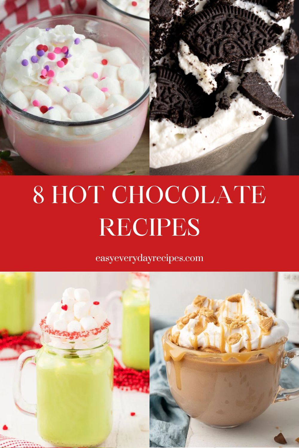 8 Hot Chocolate Recipes to Keep You Warm and Toasty During the Holidays 14 8 Hot Chocolate Recipes pin