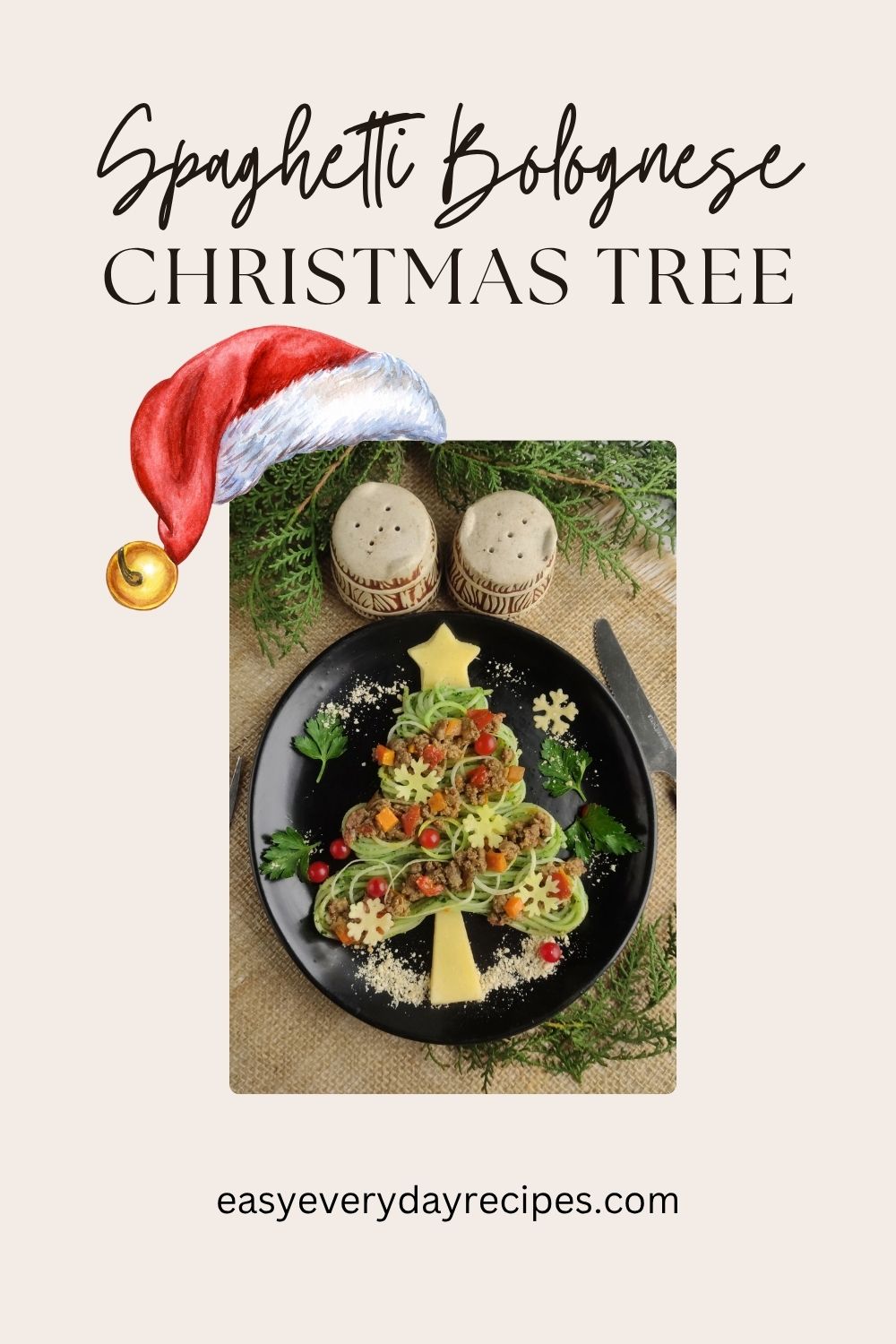 Spaghetti Bolognese Christmas Tree 16 Spaghetti Bolognese Christmas Tree pin 1