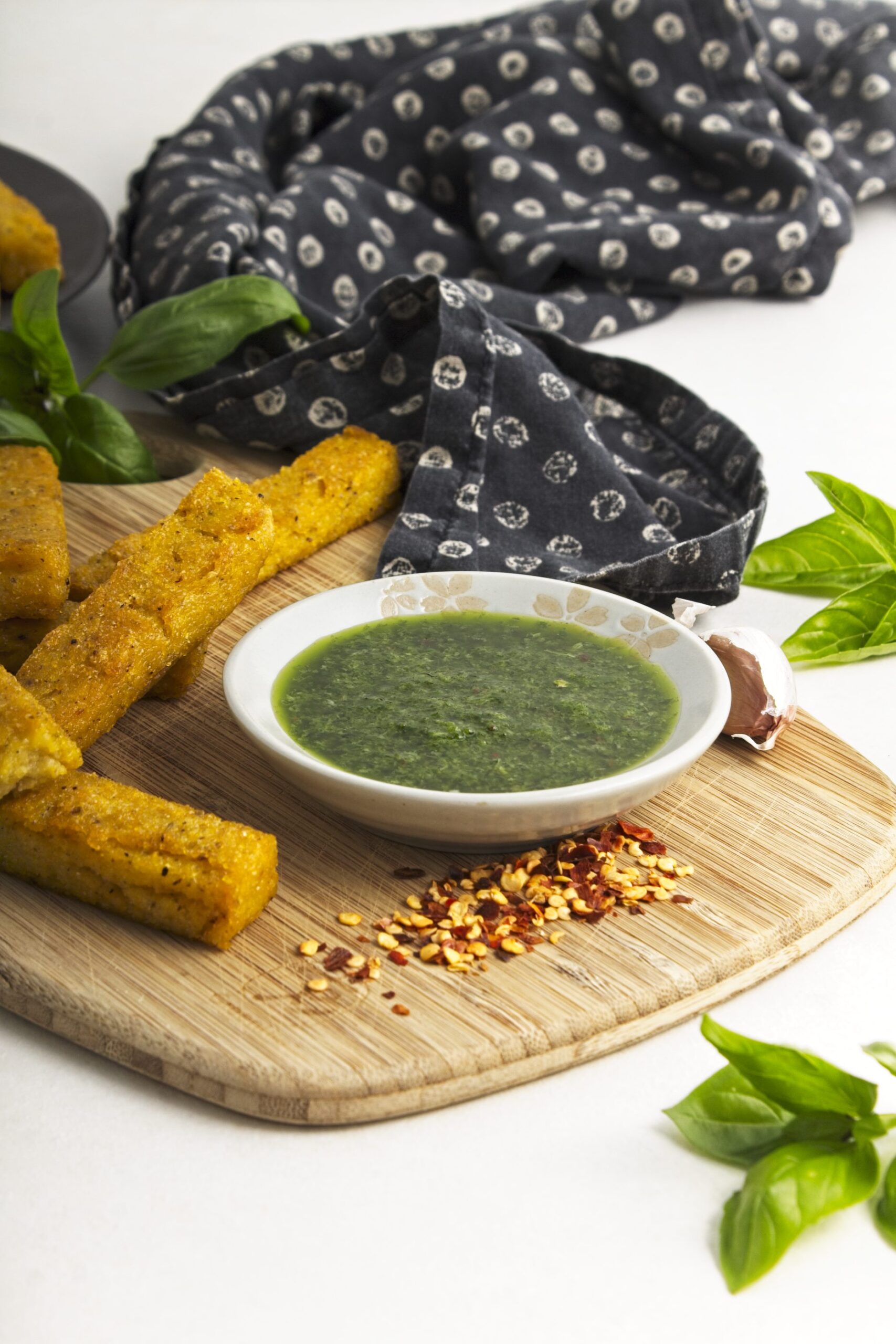 Homemade Basil Dipping Oil 1 Basil Dipping OIl