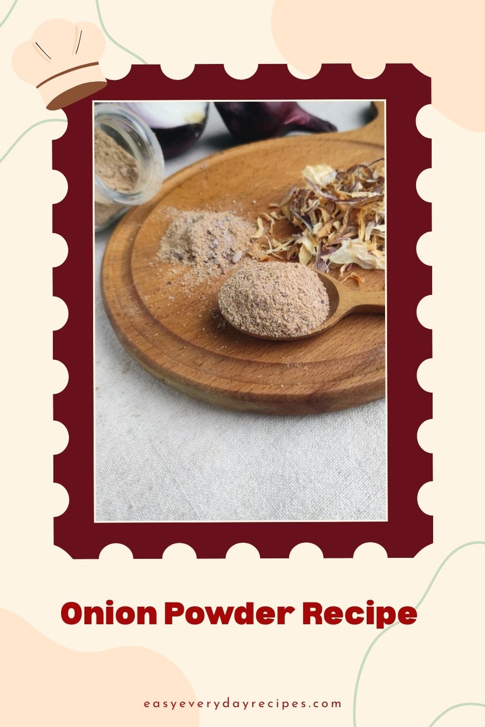 Homemade Onion Powder 11 Onion Powder Recipe pin