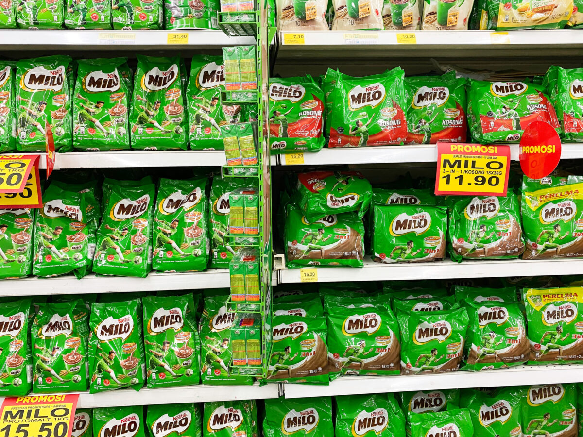 10 Reasons Why Stored Meals Are Toxic to the Human System 2 Kuala Lumpur, Malaysia - 7 june 2020 : Product of Milo on the shelf in hypermarket ready for sale. Milo is an energy drink produce by Nestle Malaysia.