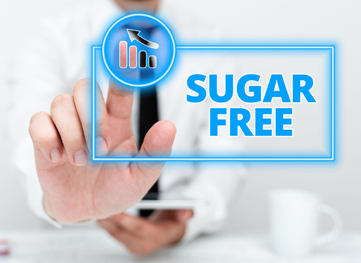 The 6 Truths About Sugar-Free Foods and Why They Could Be Worse Than You Think 1 Writing displaying text Sugar Free. Word Written on containing an artificial sweetening substance instead of sugar Presenting Communication Technology Smartphone Voice And Video Calling
