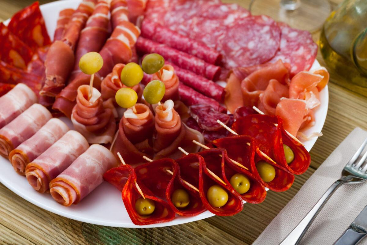 Why These 7 Protein-Packed Foods Are Actually Holding Back Your Fitness Goals 1 Spanish meat antipasto platter