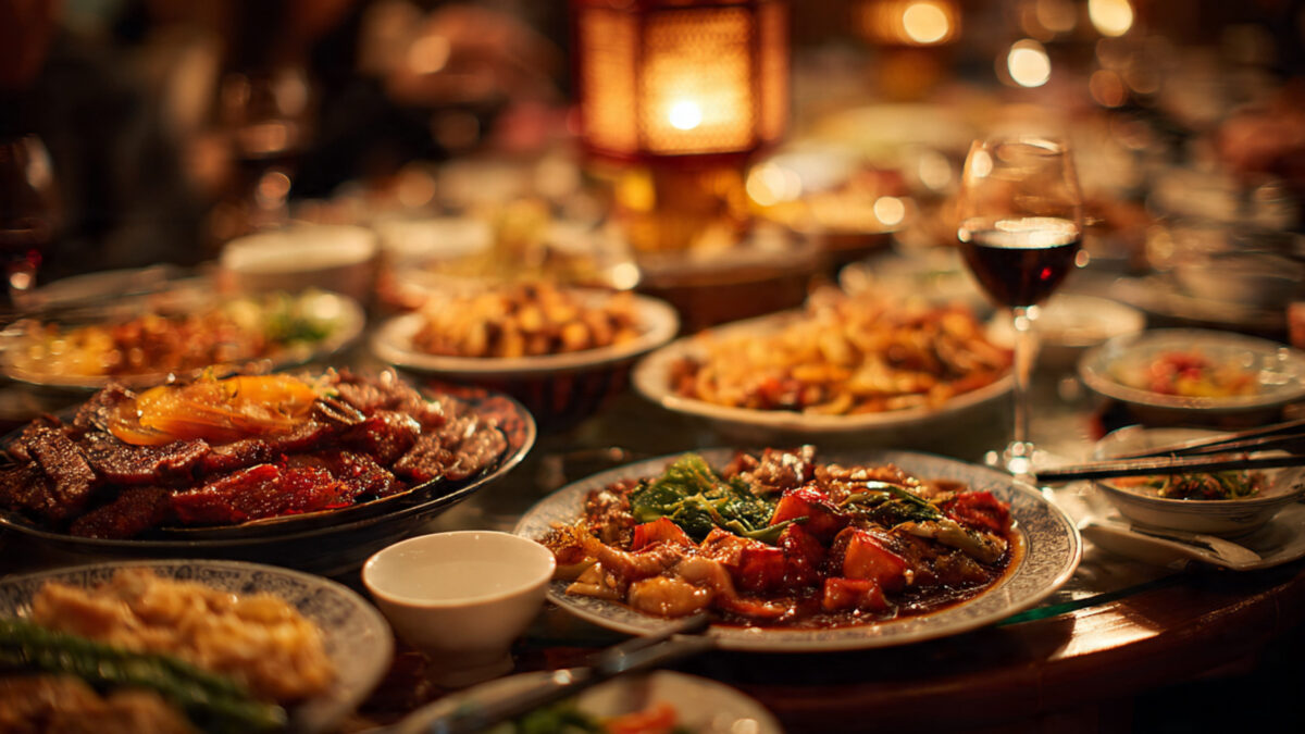 8 Common Potluck Problems and How to Solve Them Like a Pro 1 Chinese New Year glowing lanterns and festive decorations