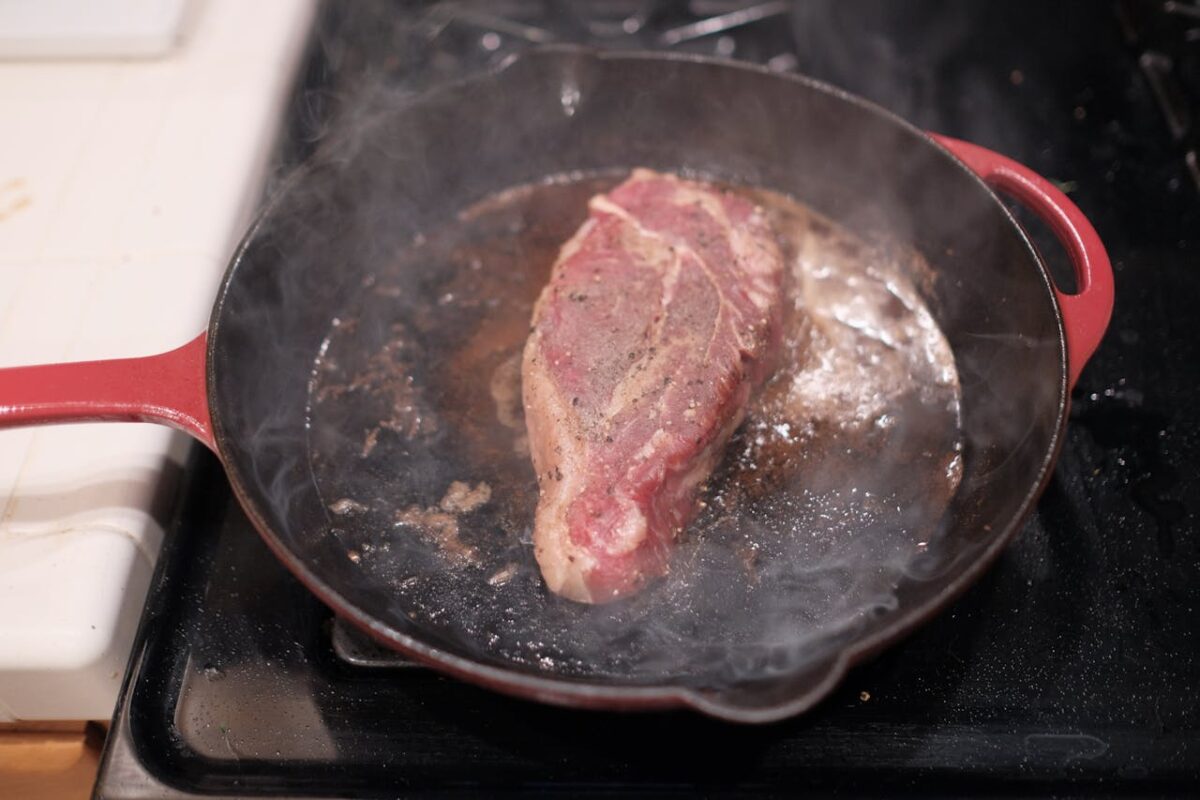 8 Common Mistakes You're Making by Skipping the Resting Step After Cooking Meat 3 steak-on-a-pan-