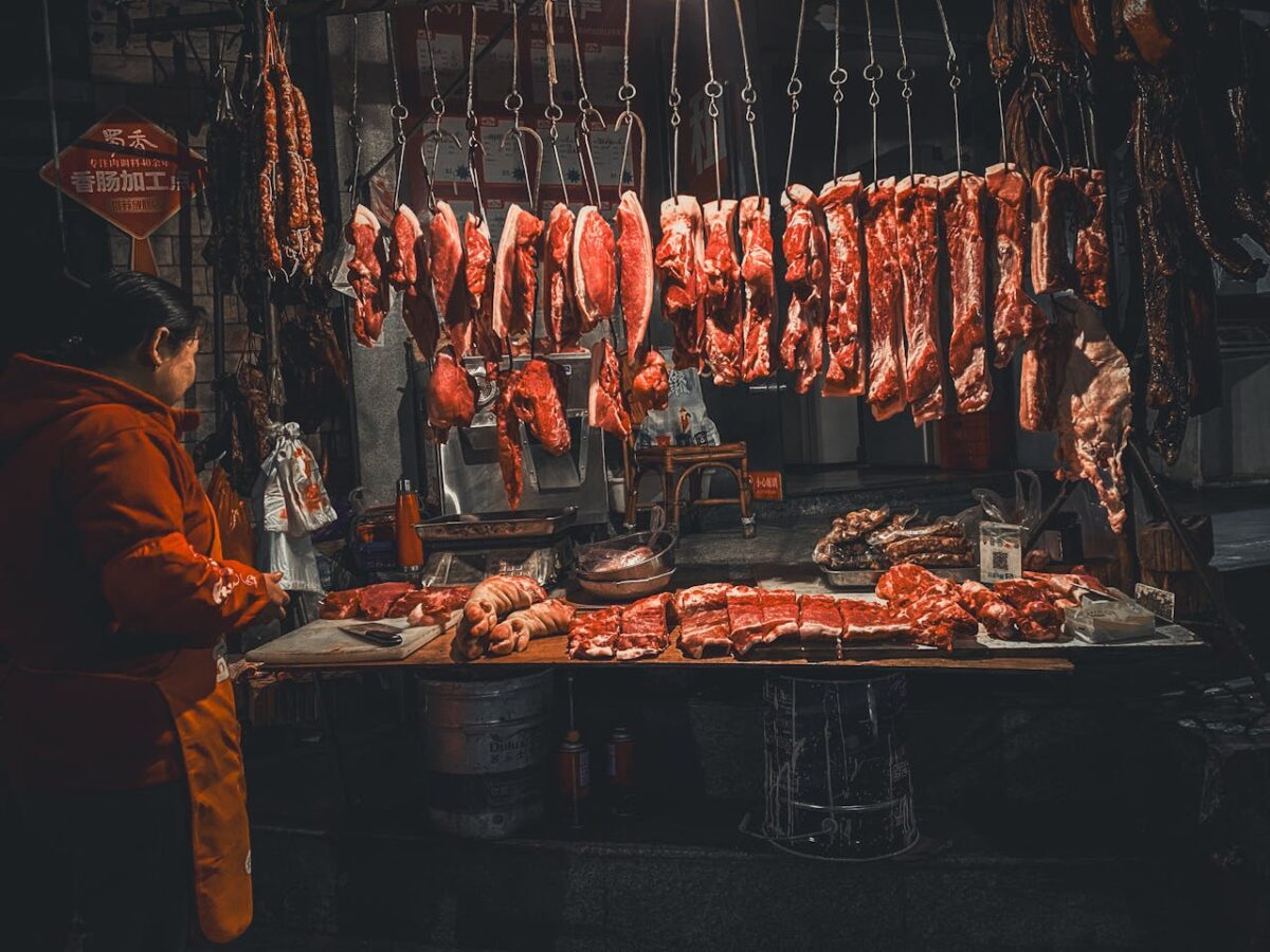 13 Meats Once Popular in the U.S., But Now Banned or Illegal 1 vibrant-street-meat-market-at-night-