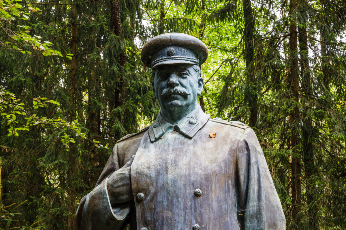 8 Leaders Who Wanted Worship, Not Respect 1 Monument of Stalin, Soviet political leader. Druskininkai, Lithuania, 12 September 2022.