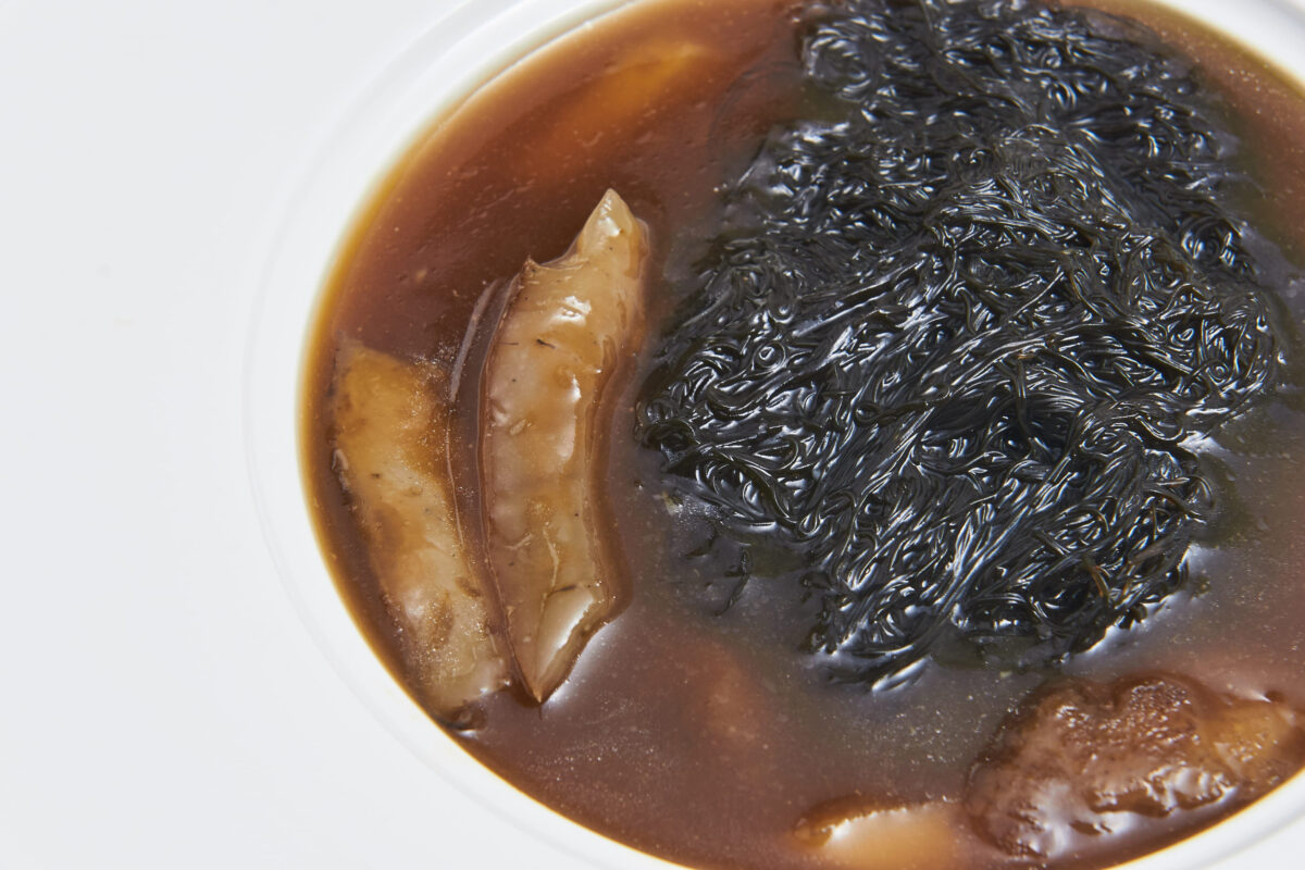 Shark fin soup, Chinese food menu It is expensive and difficult to find.