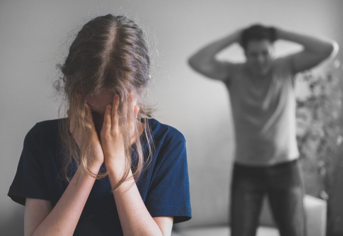10 Reasons Why Many Relationships Survive on How Much a Woman Is Expected to Suffer 4 Angry father yelling at his daughter at home