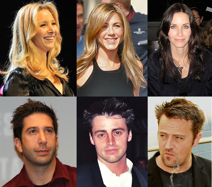 Friends actors montage