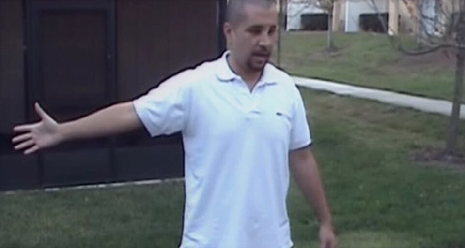 George Zimmerman white shirt 1