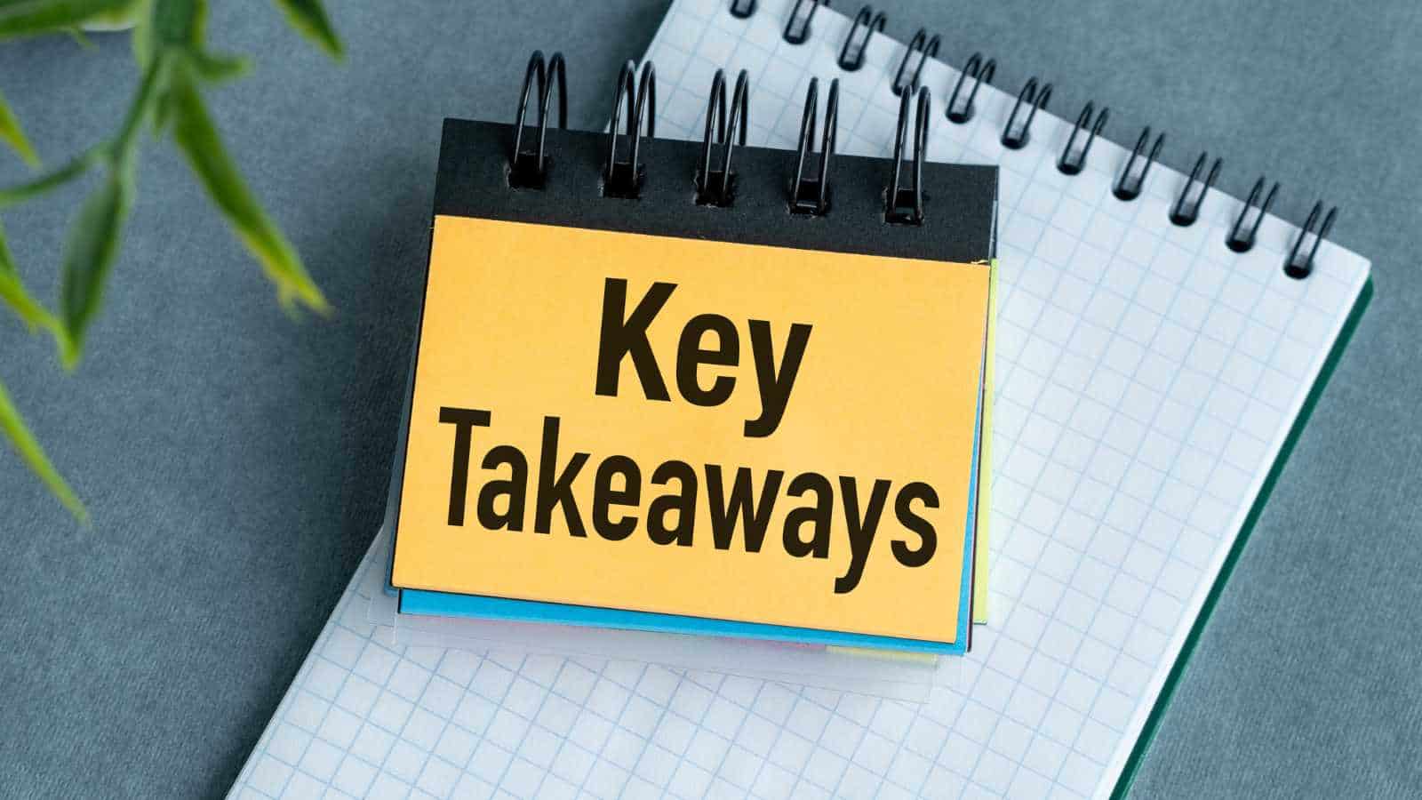 Key Takeaways