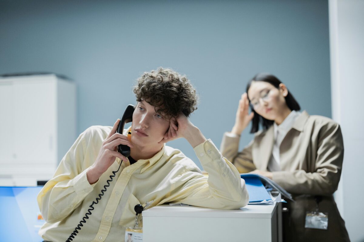 Uncomfortable 7 Reasons Men Stop Feeling the Spark 4 a-call-from-telephone