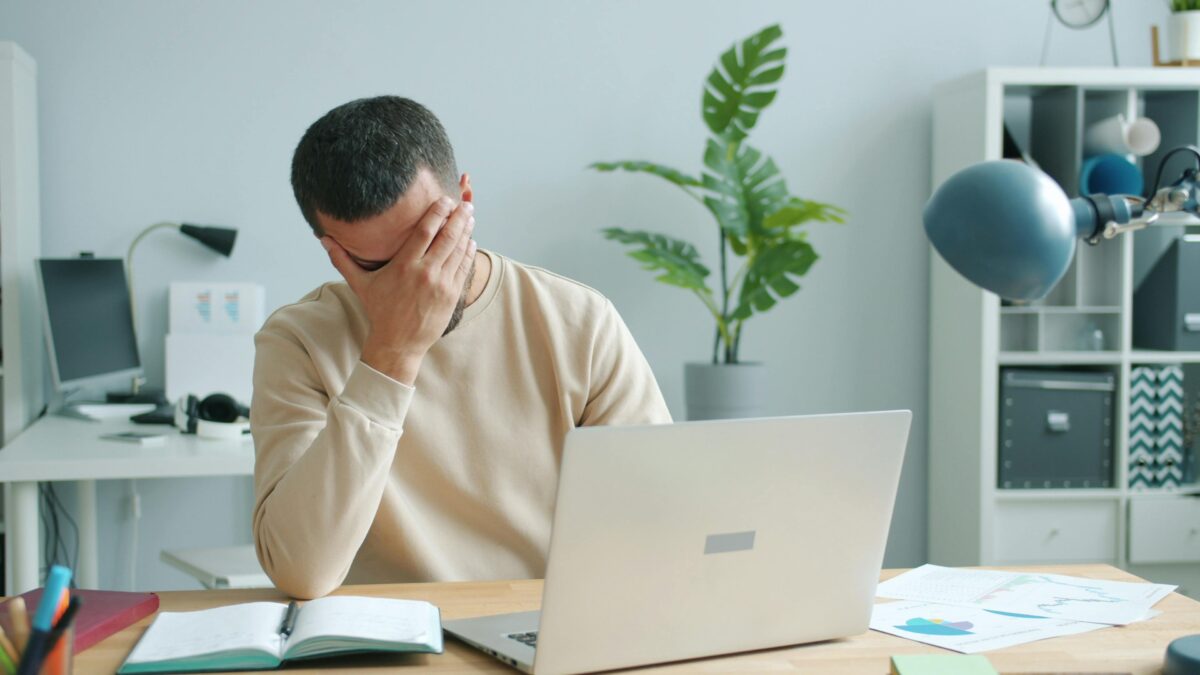 6 Ways Avoiding Shortcuts Can Actually Hold You Back 4 stressed-worker-at-desk-with-laptop-office-scene