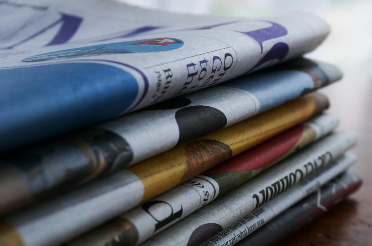 close-up-photo-of-newspapers