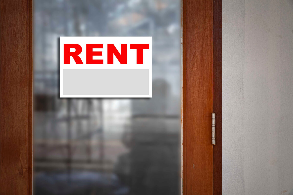 NYC Rent Freeze Delivers a Shockwave as Tenants Cheer and Landlords Brace for Trouble 3 Rental sign attached to the front of the shop