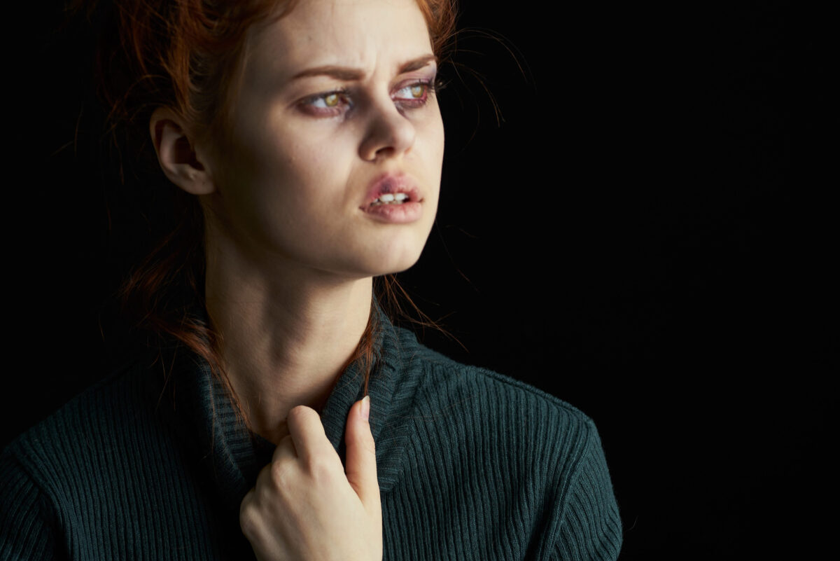 These States Have the Most Single Women in the U.S., According to Census Data 1 crying woman with black eye problems abuse