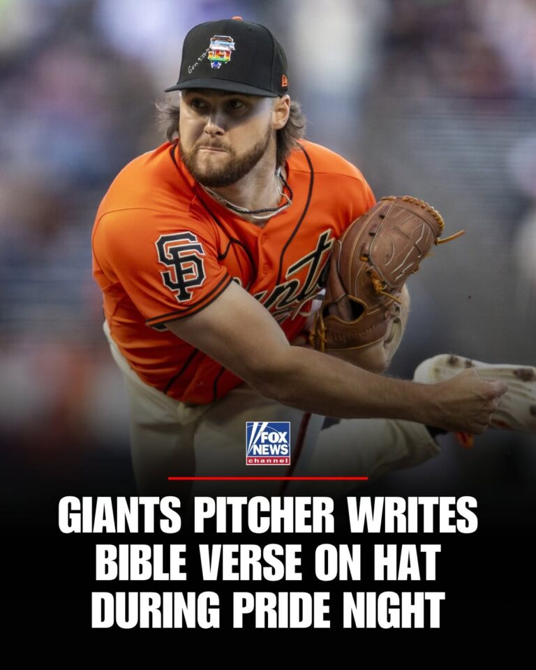 Giants Pitcher’s Bible Verse on Pride Night Cap Sparks National Debate