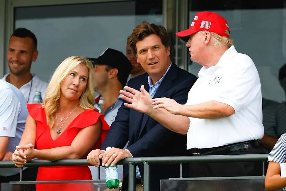 Tucker Carlson and Marjorie Taylor Greene Say They Are Done With the G.O.P. 1 727466628 1050476164070241 8025713668154442555 n
