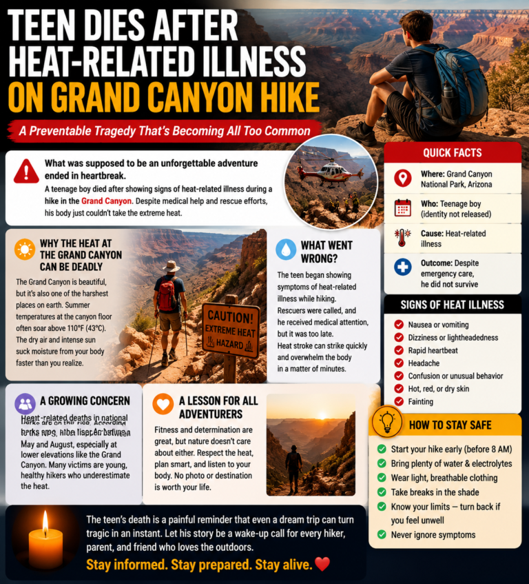 Stop Risking Your Life on the Grand Canyon: How Heat-Related Illness Can Turn Deadly 