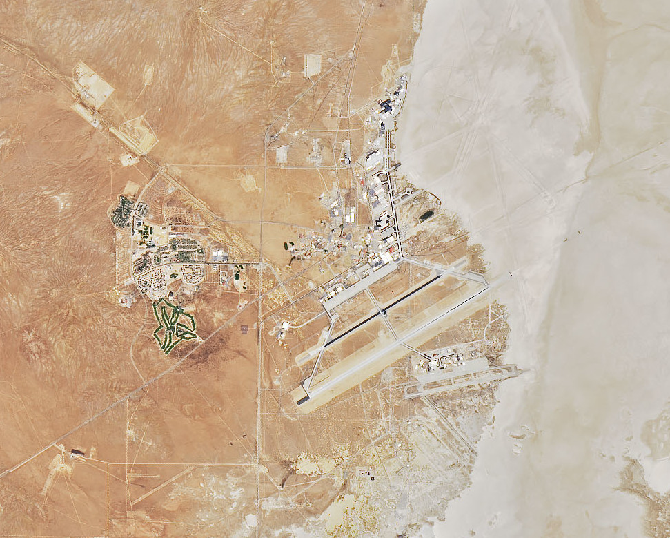 B-52 Crash at Edwards Air Force Base: Cold War Bomber, Modern War Risk, and the High-Stakes Reality of Flight Testing 2 Edwards Air Force Base California – satellite image