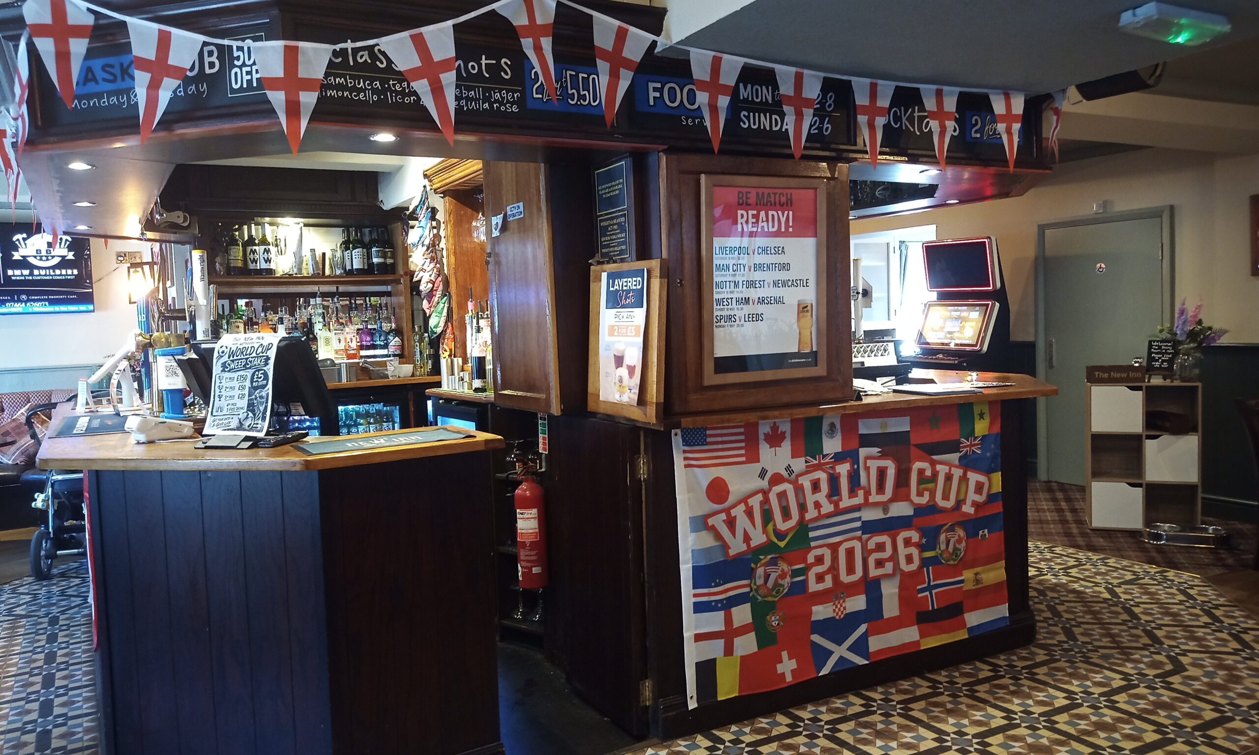Fifa World Cup 2026 decorations in the New Inn Wetherby 31st May 2026 005 scaled