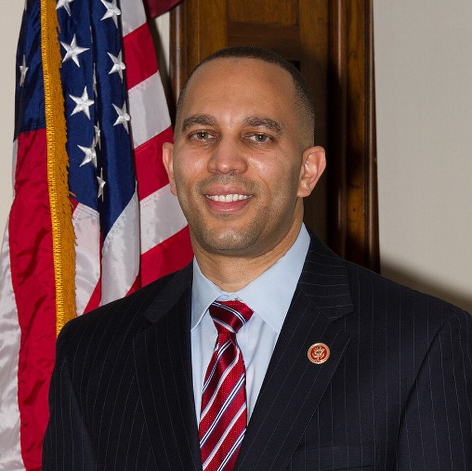 Hakeem Jeffries Bio Shot In House