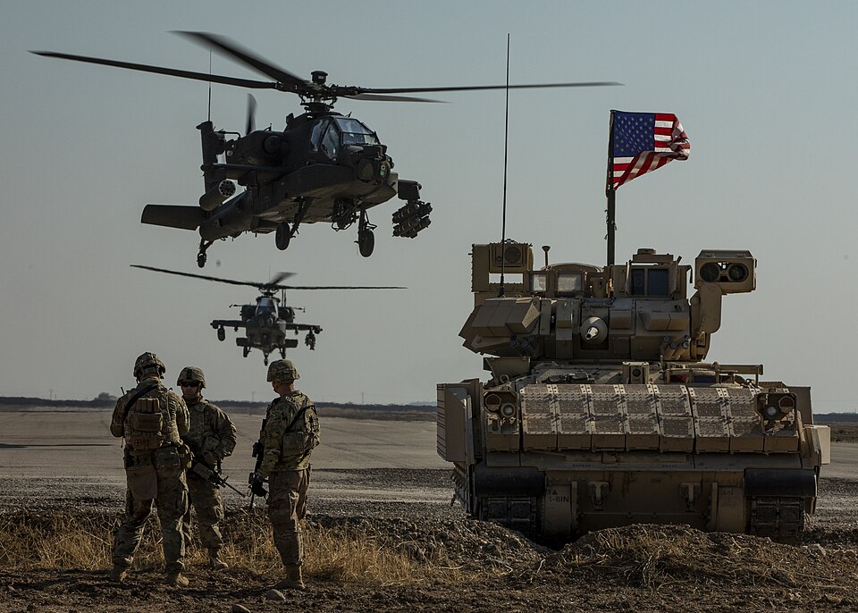 Marine One Safety Incident Raises New Questions About Washington’s Fragile Airspace System 1 M2 Bradley Infantry Fighting Vehicles in Northeast Syria 2020