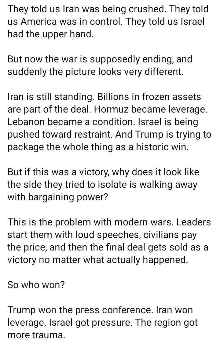 Who Won the “War That Ended”? Inside the U.S.–Iran Deal That Doesn’t Feel Like Peace Yet 2 WhatsApp Image 2026 06 17 at 11.11.01 PM 1