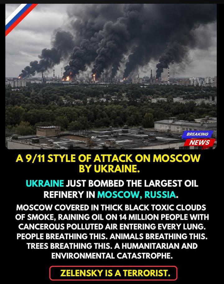 Ukraine Strikes Moscow’s Oil Giant, Bringing Russia’s War Home
