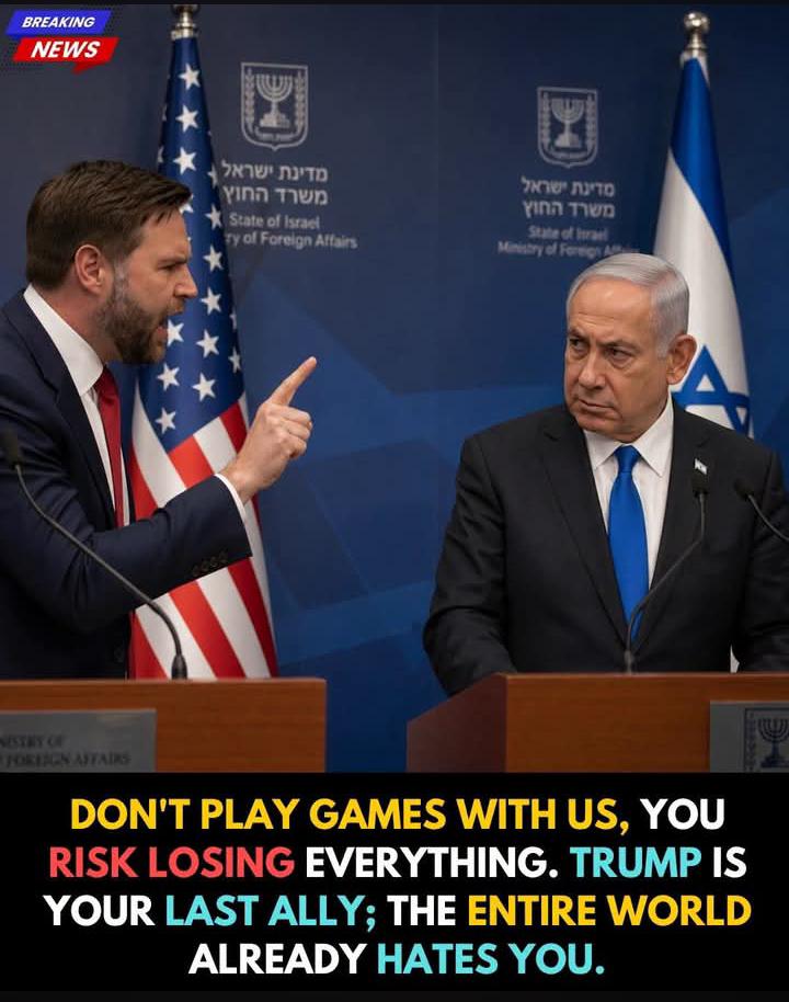 JD Vance Tells Israeli Officials to Stop Attacking Trump as Iran Deal Fight Gets Ugly