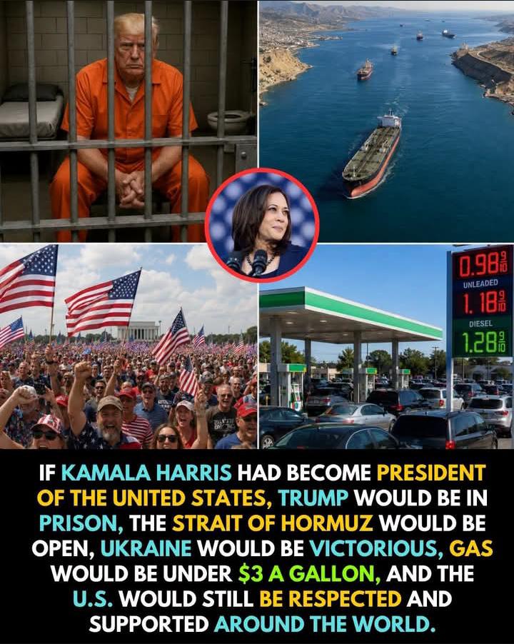 Viral ‘President Kamala’ Post Turns Into a Brutal What-If on Trump, Gas Prices, Ukraine, and Hormuz