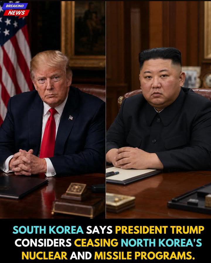 South Korea Says Trump Is Considering a New Way to Stop North Korea’s Nuclear and Missile Push