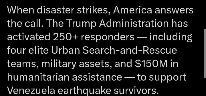 Venezuela’s Earthquake Disaster Deepens as U.S. Sends $150M Aids and Warships. 2 WhatsApp Image 2026 06 27 at 1.13.19 AM