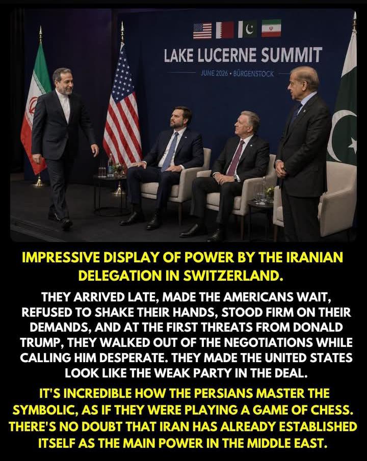 Iran’s Swiss Power Play Turns a Diplomatic Summit Into Global Theater