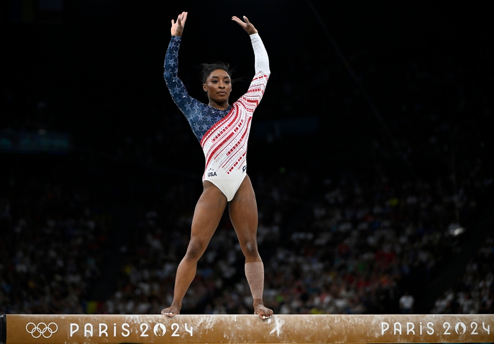 Simone Biles’ Health Scare Reveals the Hidden Pressures of Elite Athletics 1 shutterstock 2496172397