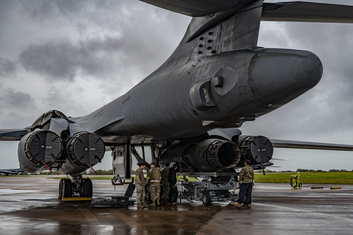 B-1 Lancer in RAF Fairford